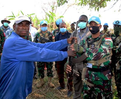 Satgas TNI Konga di Afrika Berhasil Turunkan 32 Milisi di Republik Demokratik Kongo