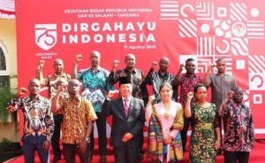 Rindu Tanah Air, WNI di Tanzania Gelar HUT Kemerdekaan RI