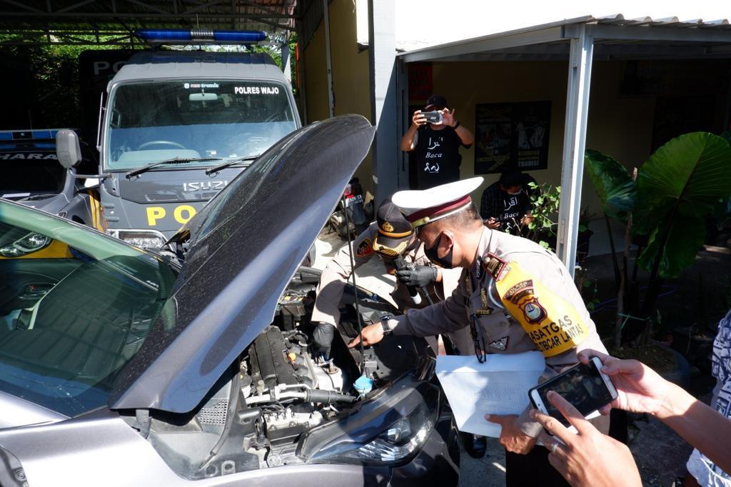 Satlantas Polres Wajo Gagalkan Pemalsuan BPKB Mobil Honda HRV
