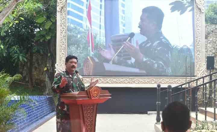 Panglima TNI Letakan Batu Pertama Renovasi Museum Satria Mandala