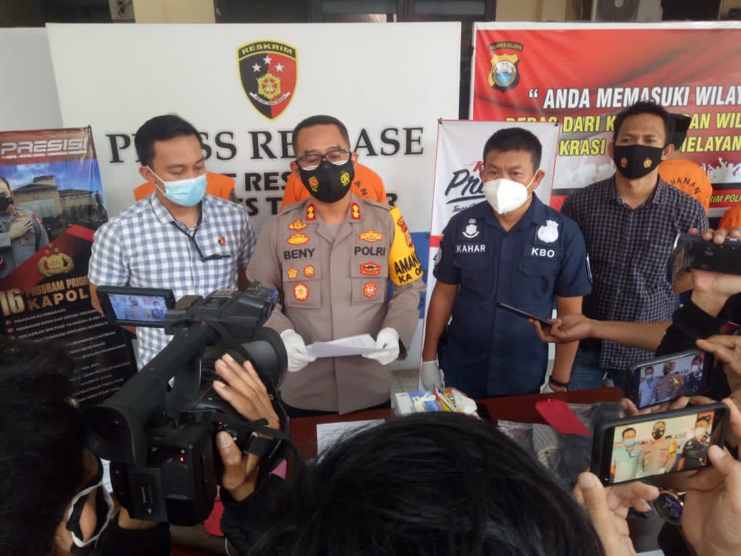 Polres Takalar Rilis Pengungkapan Kasus Pembunuhan di Polut