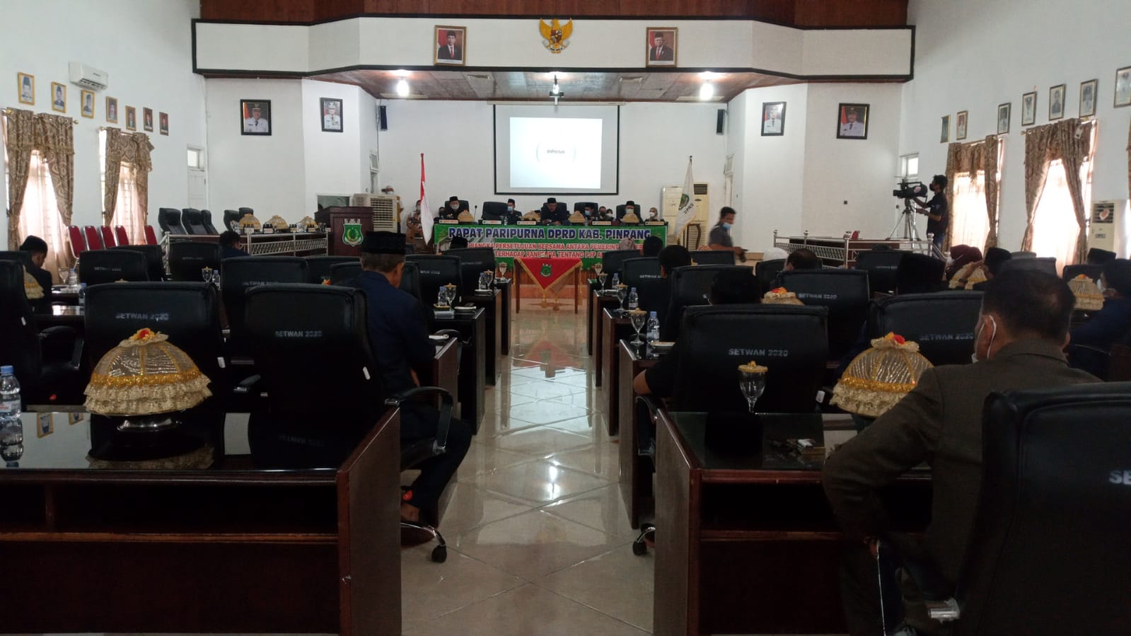 Ukir Sejarah,, RPJP APBD 2020 Kabupaten Pinrang Batal Gegara Anggota DPRD Yang Hadir Tidak Kuorum