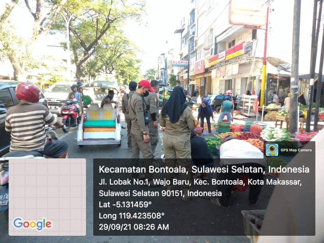 Lurah Diminta Tertibkan Pasar Dadakan di Veteran Utara