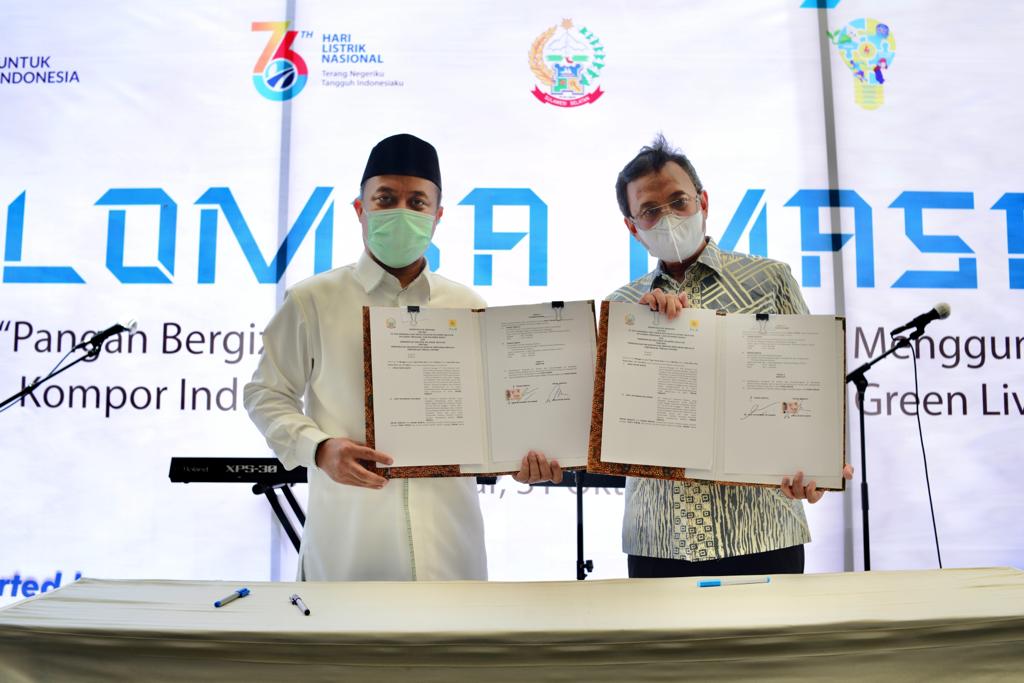 Plt Gubernur-GM PLN UIW Sulselrabar Tandatangani Kesepahaman Pemanfaatan Listrik untuk Pertanian