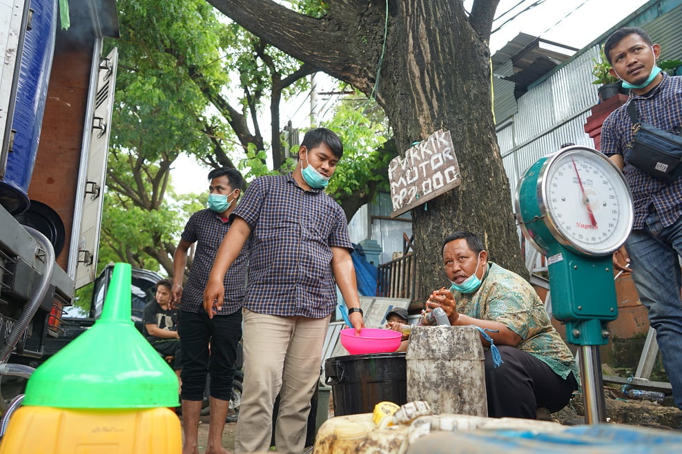 Antisipasi Kelangkaan Minyak Curah, Ada Operasi Pasar di Pabangbaeng Makassar