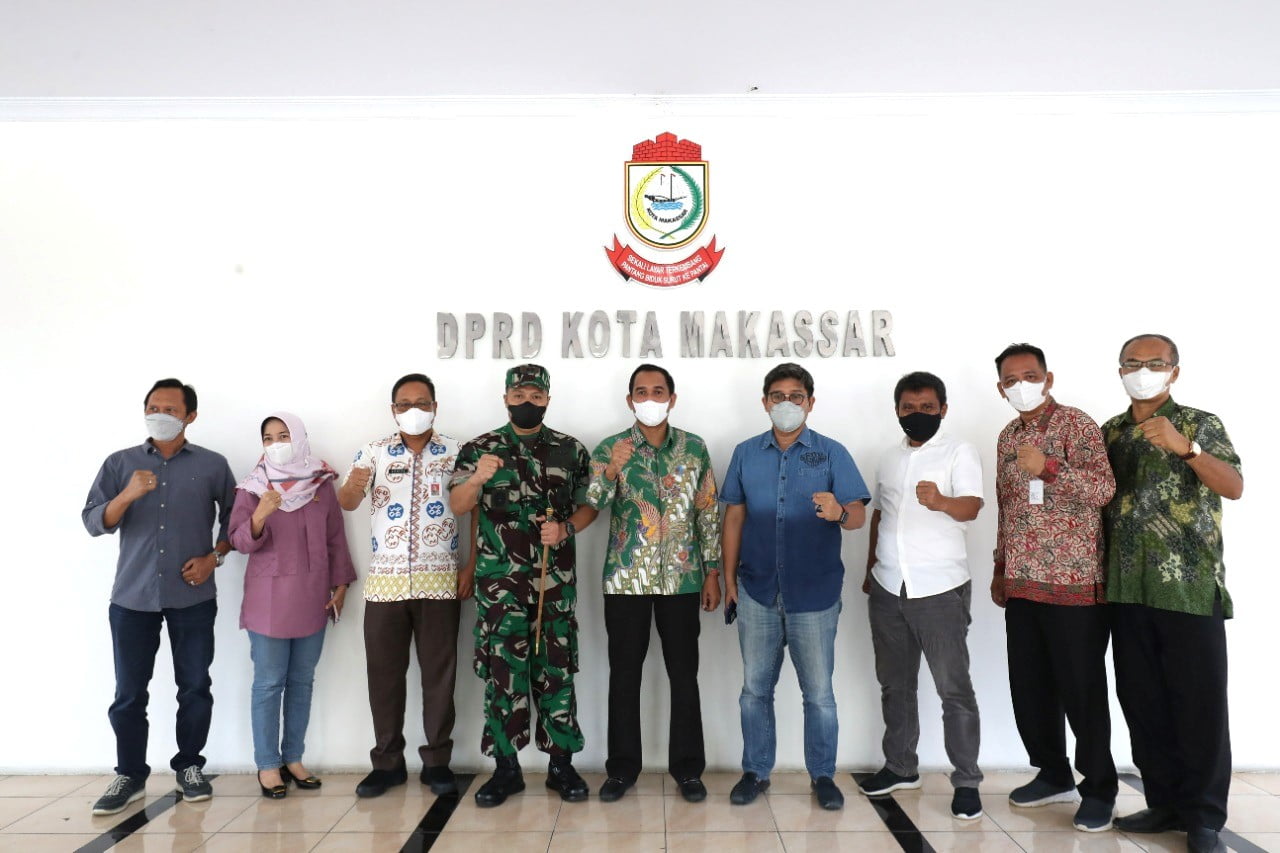DPRD Makassar Terima Kunjungan Dandim 1408/BS