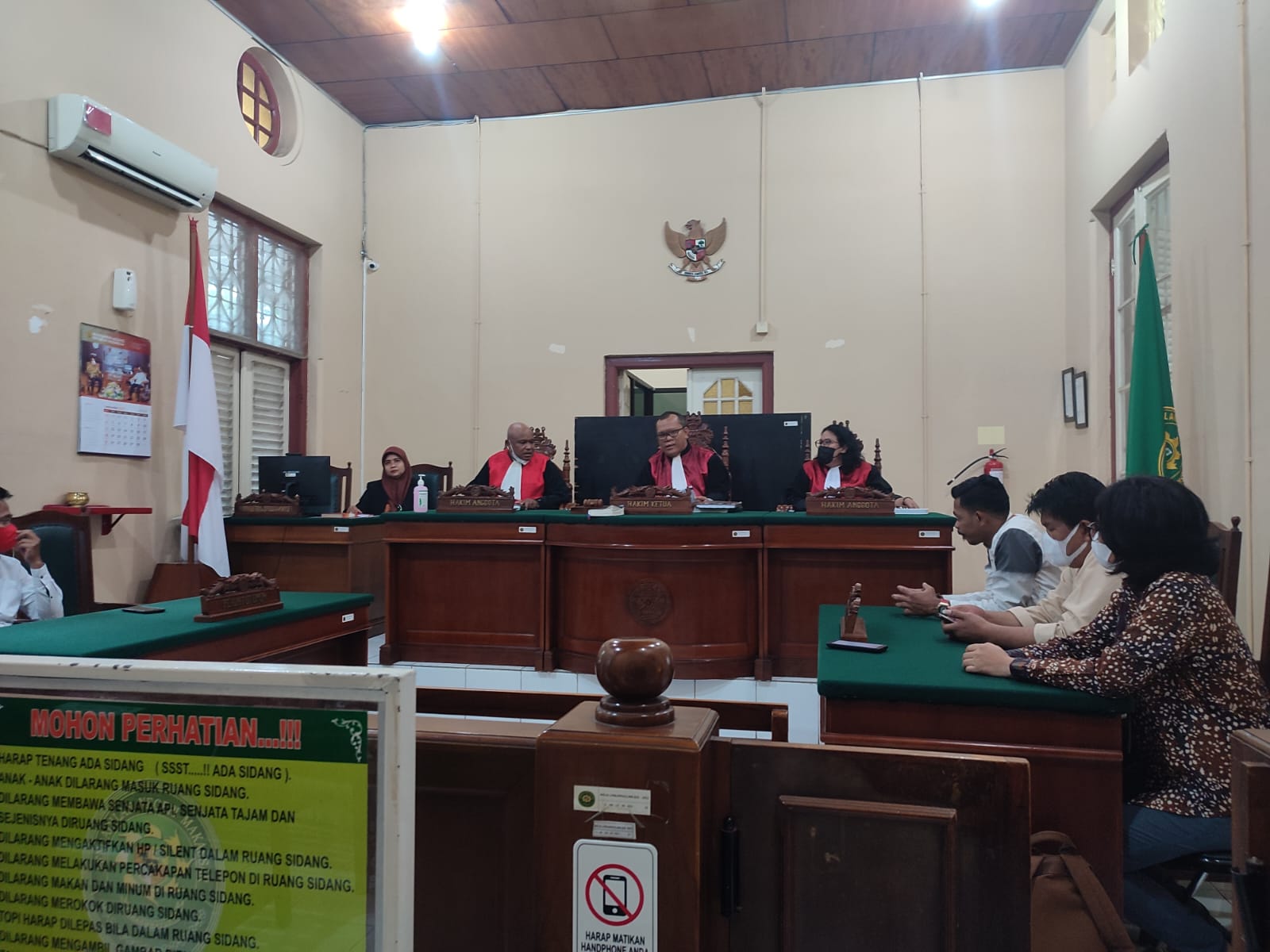 Penggugat Enam Media Belum Bayar Tambahan Biaya Perkara, Sidang Putusan Ditunda