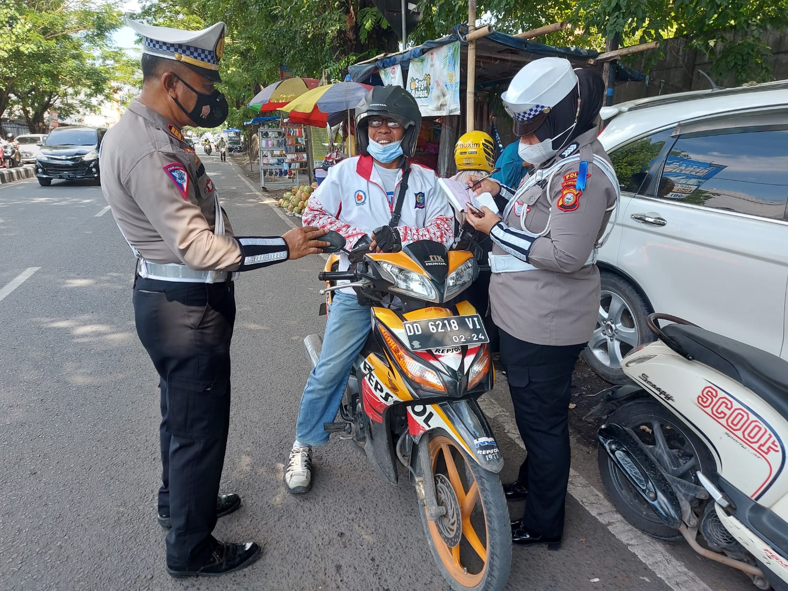 Patroli Operasi Zebra Pallawa 2022 Hari Kedua, Fokus Imbauan dan Teguran