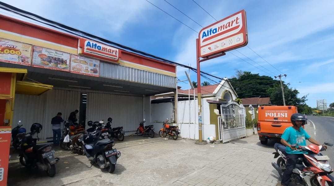 Aksi Pembobolan Alfamart Di Pinrang Terekam CCTV, Polisi Masih Lakukan Penyelidikan