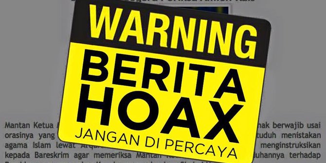 Waspada hoax