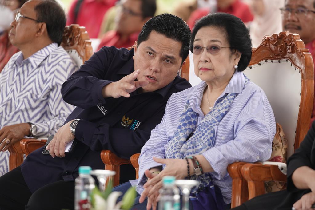 Erick Thohir dan Megawati