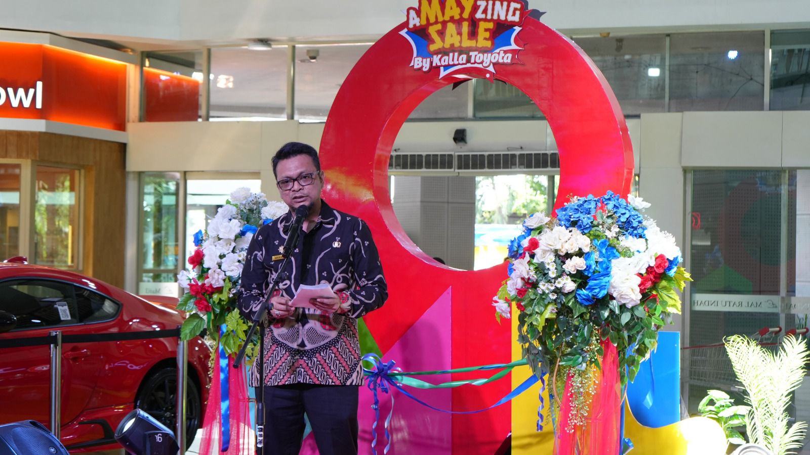 Public Display Amayzing Sale Kalla Toyota Resmi Dibuka di Mal Ratu Indah
