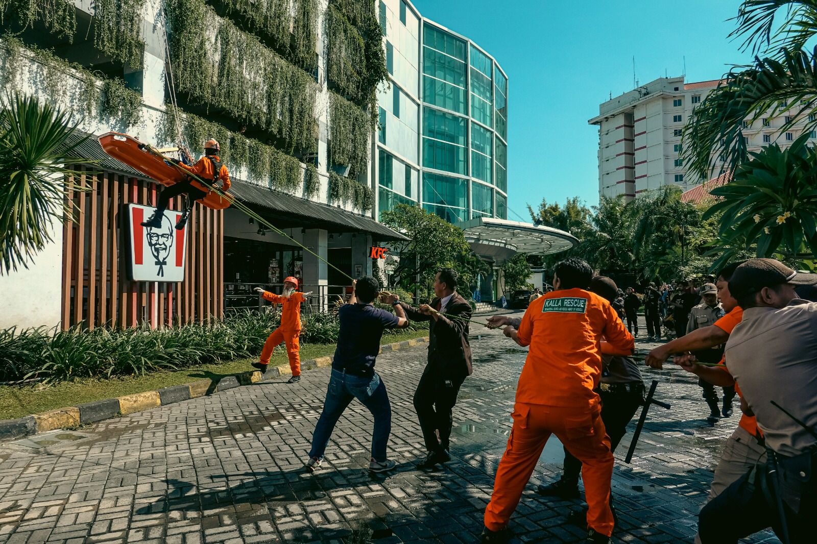 Tingkatkan Keamanan dan Keselamatan, MaRI Gelar Simulasi Keadaan Darurat