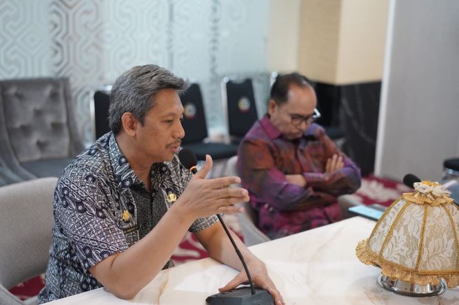 Pj Sekda Sulsel Pimpin Rakor Penguatan Ketahanan Pangan lewat Program Gemar Menanam Pisang
