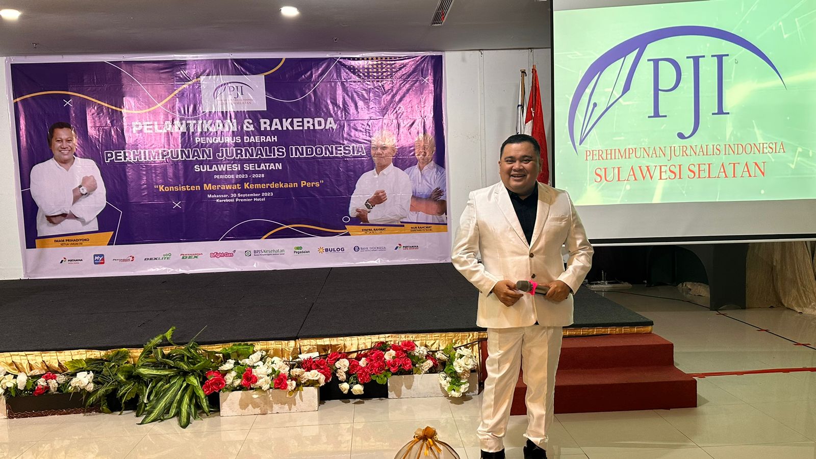 Ketua Umum PJI Lantik Pengurus Daerah Sulsel Periode 2023-2028