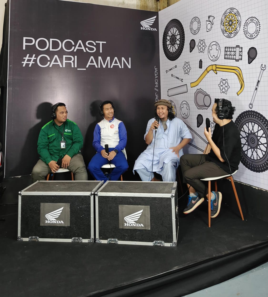 Astra Motor Sulsel Kampanyekan #Cari_Aman Berkendara di Ramadhan Favorit Makassar