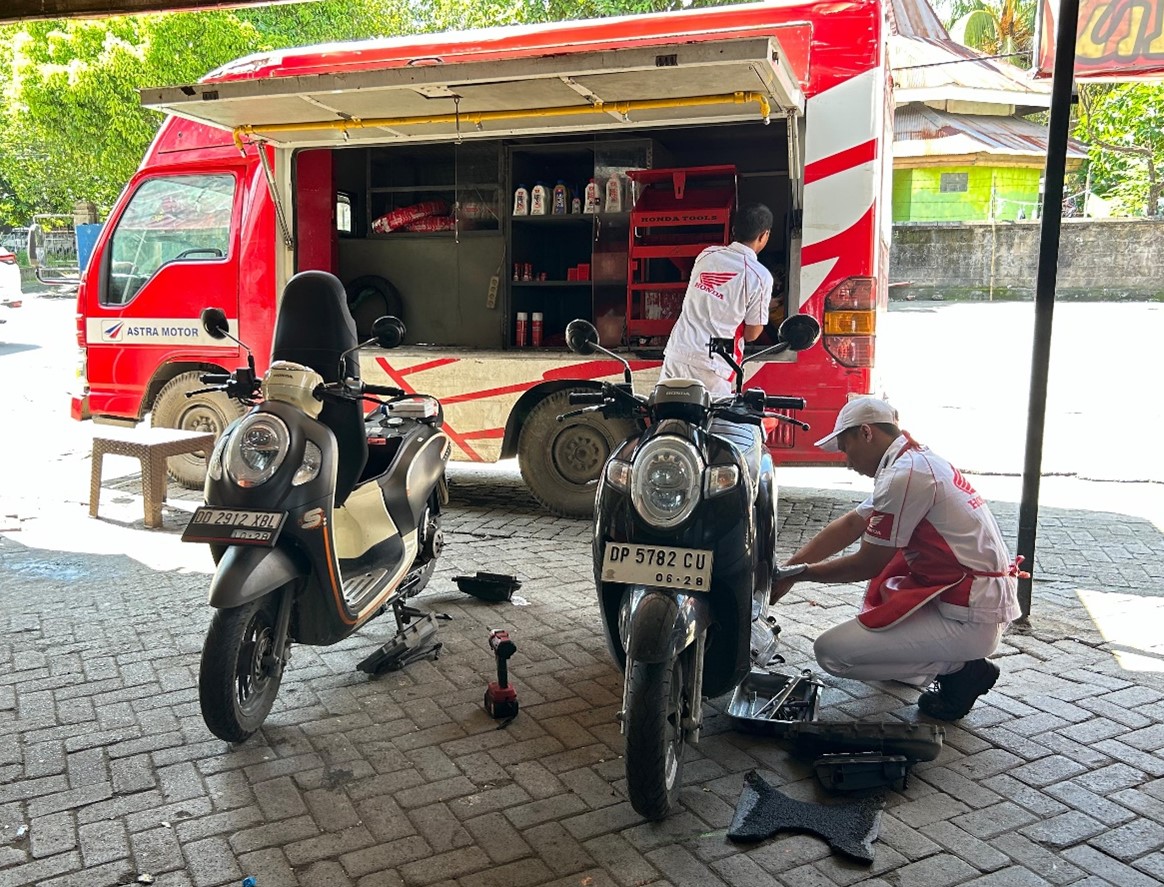 Servis Berkala di Honda AHASS, Agar Kendaraan Nyaman Digunakan Halal Bihalal