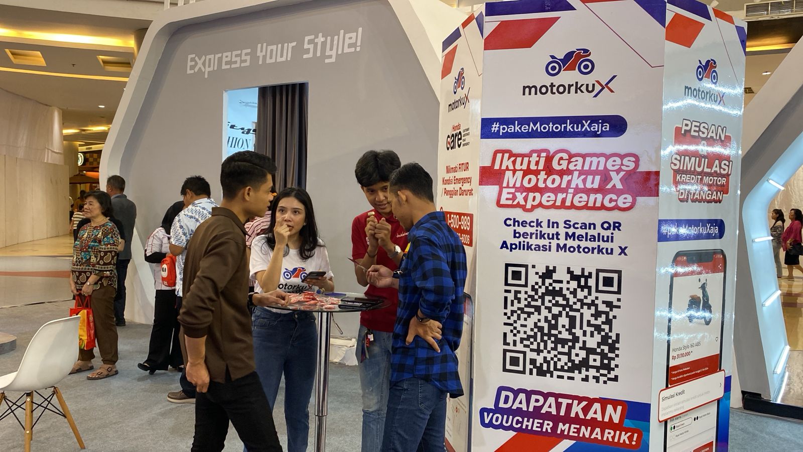 Ada Promo Potongan Harga untuk Pembelian Sepeda Motor Honda Lewat Aplikasi Motorku X