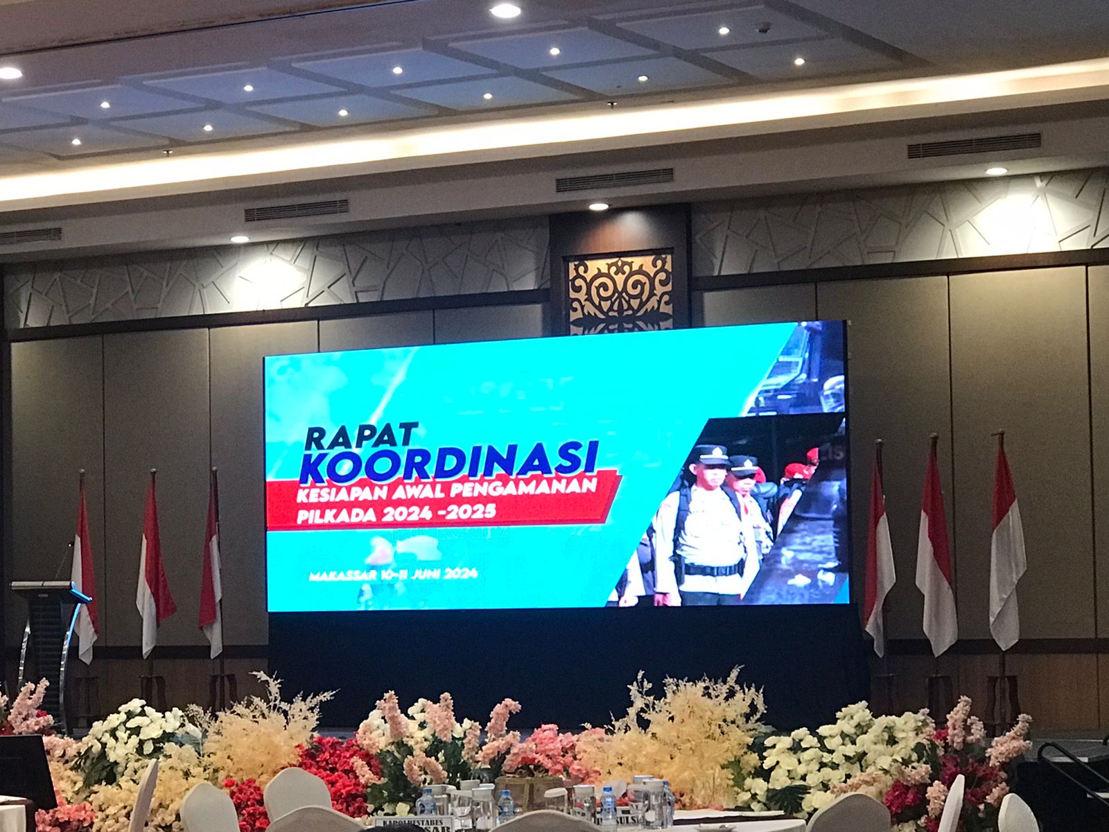 Pengamanan Pilkada: Kapolres Sidrap Hadiri Rapat Koordinasi di Makassar