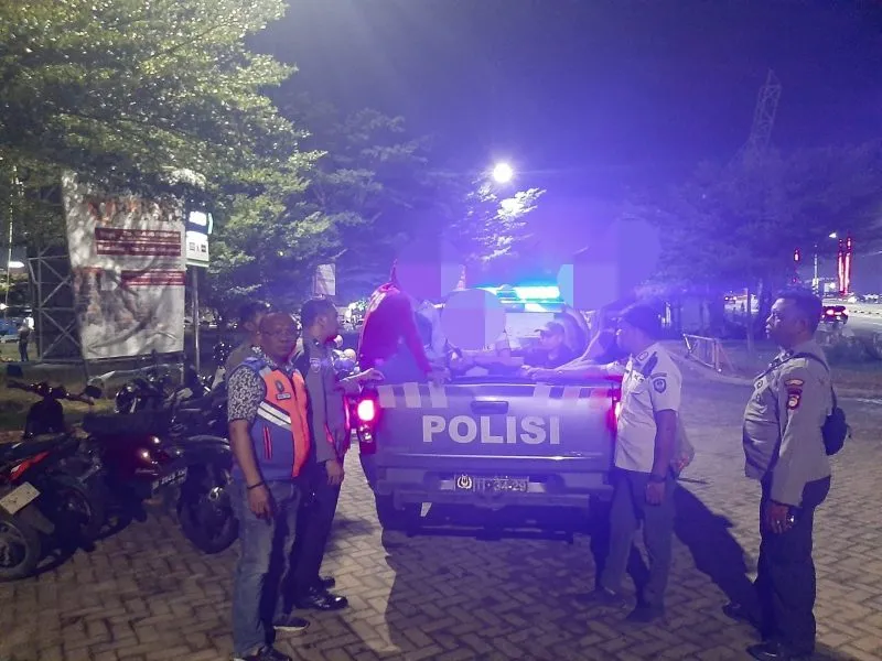 Dibantu Polsek Tamalate dan Satpol-PP, Perumda Parkir Kota Makassar Amankan Lima Jukir Liar di CPI