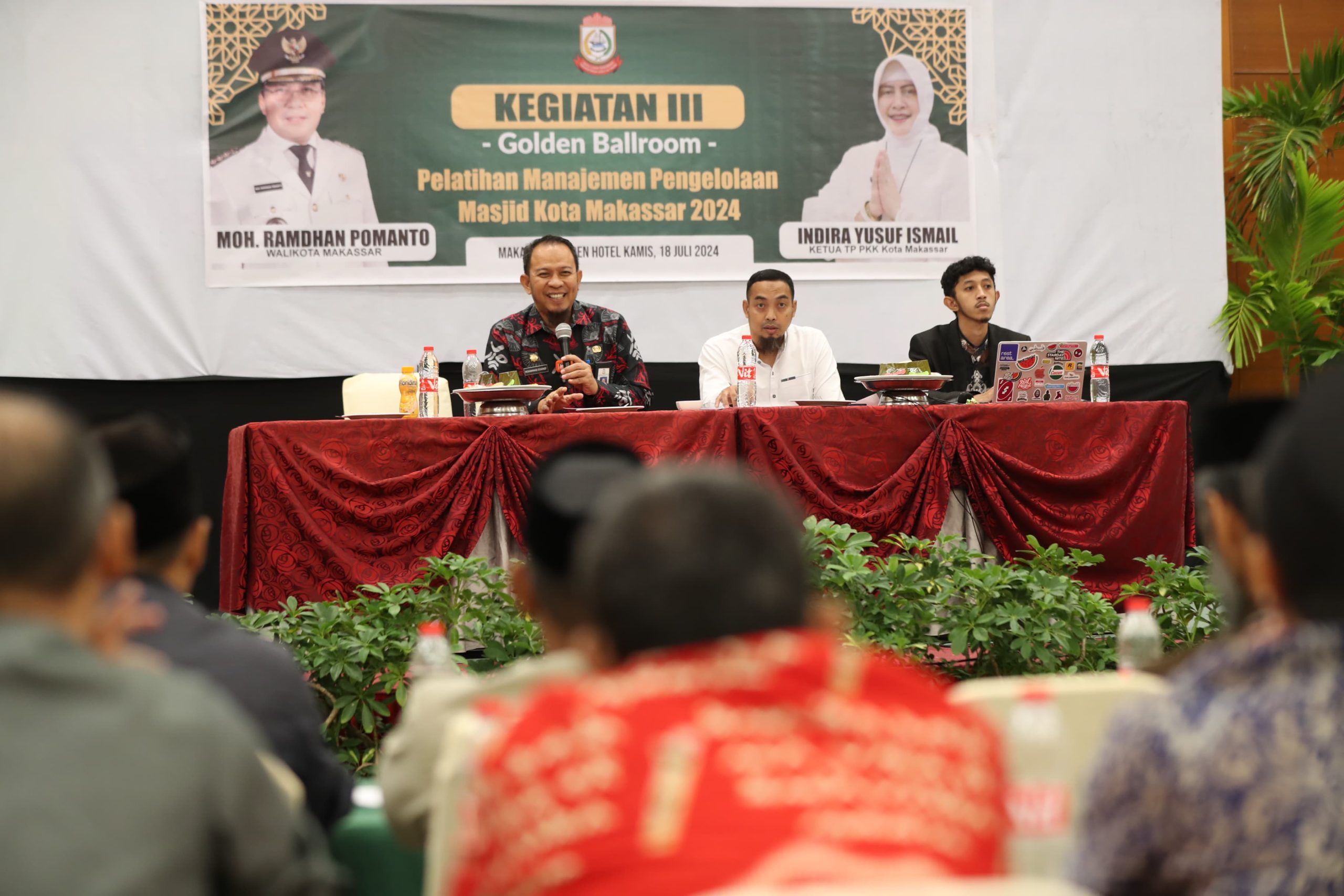 Kesra Kota Makassar Gelar Pelatihan Manajemen untuk 1.500 Pengurus Masjid
