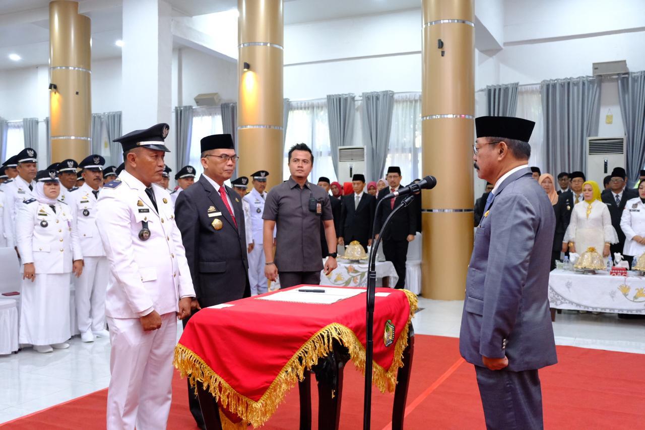Wabup Gowa Kukuhkan Perpanjangan Masa Jabatan 66 Kepala Desa