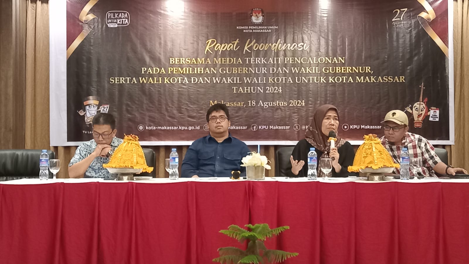 KPU Gelar Rakor Bersama Media Bahas Pilkada 2024