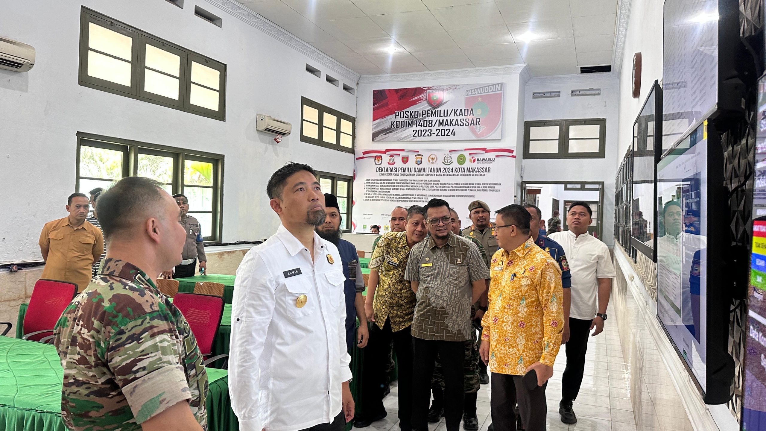 Pjs Wali Kota-Dandim 1408 Kolaborasi Antisipasi Kekeringan di Kota Makassar