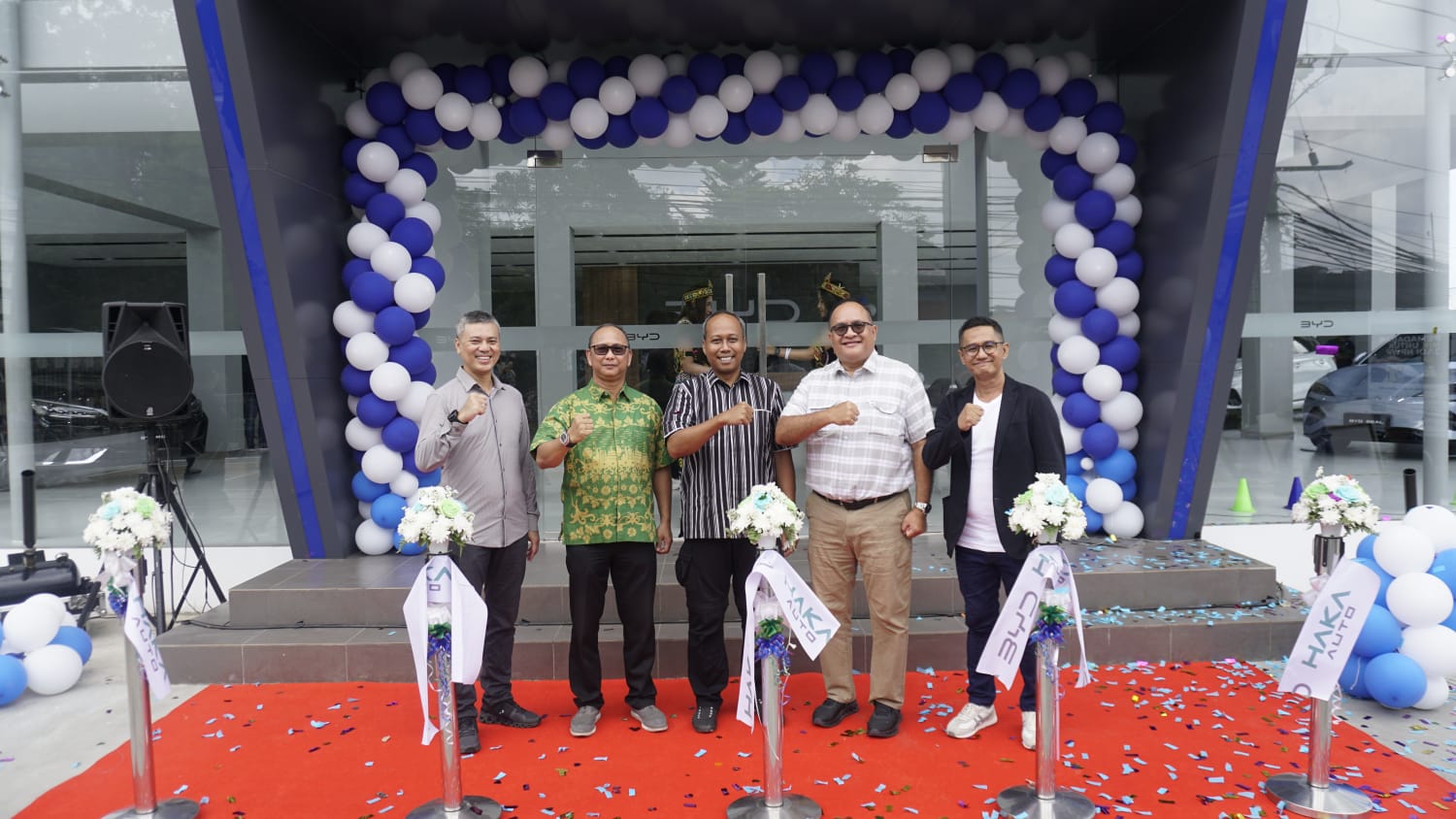 Showroom BYD Haka Balikpapan Resmi Dibuka