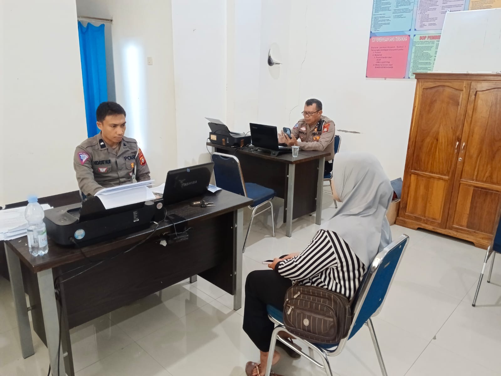 Kasat Lantas Polres Bone Tawarkan Pelayanan Humanis di Unit Gakkum untuk Penanganan Laka Lantas
