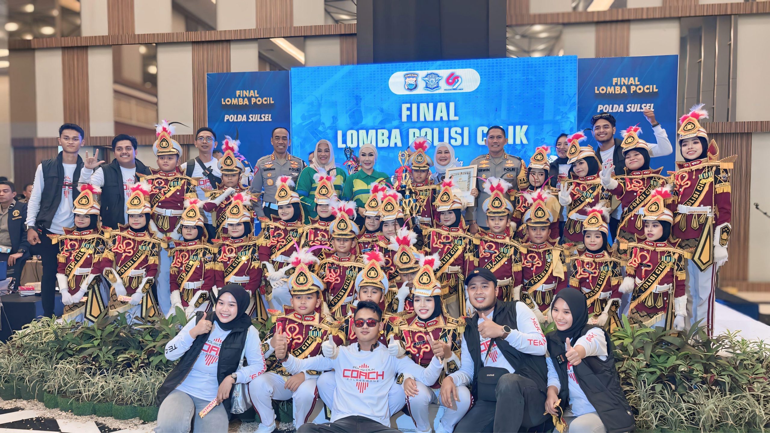 Tim Pocil Polres Bone Raih Juara 3 Tingkat Polda Sulsel