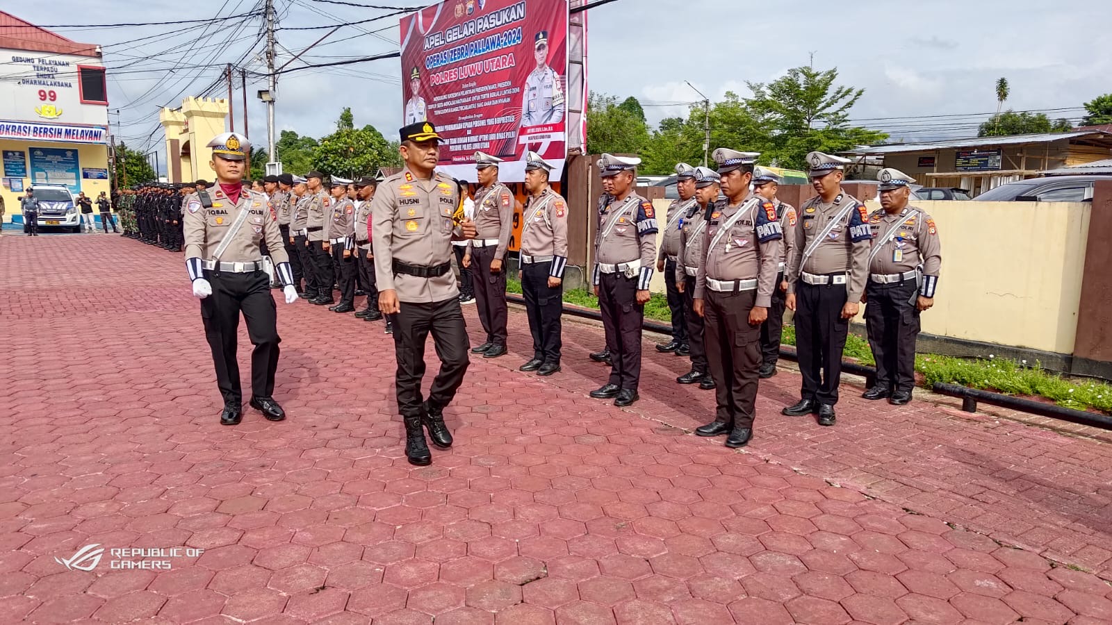 Sukses Apel Gelar Pasukan Operasi Zebra Pallawa 2024 di Luwu Utara