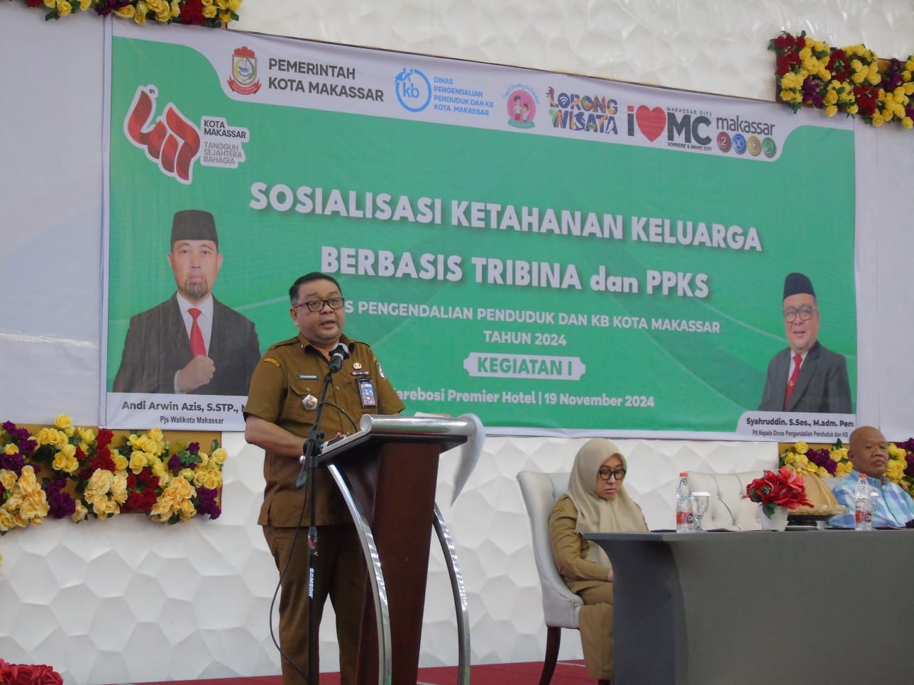 Perkuatan Ketahanan Keluarga Berbasis Tribina dan PPKS, DPPKB Gelar Sosialisasi