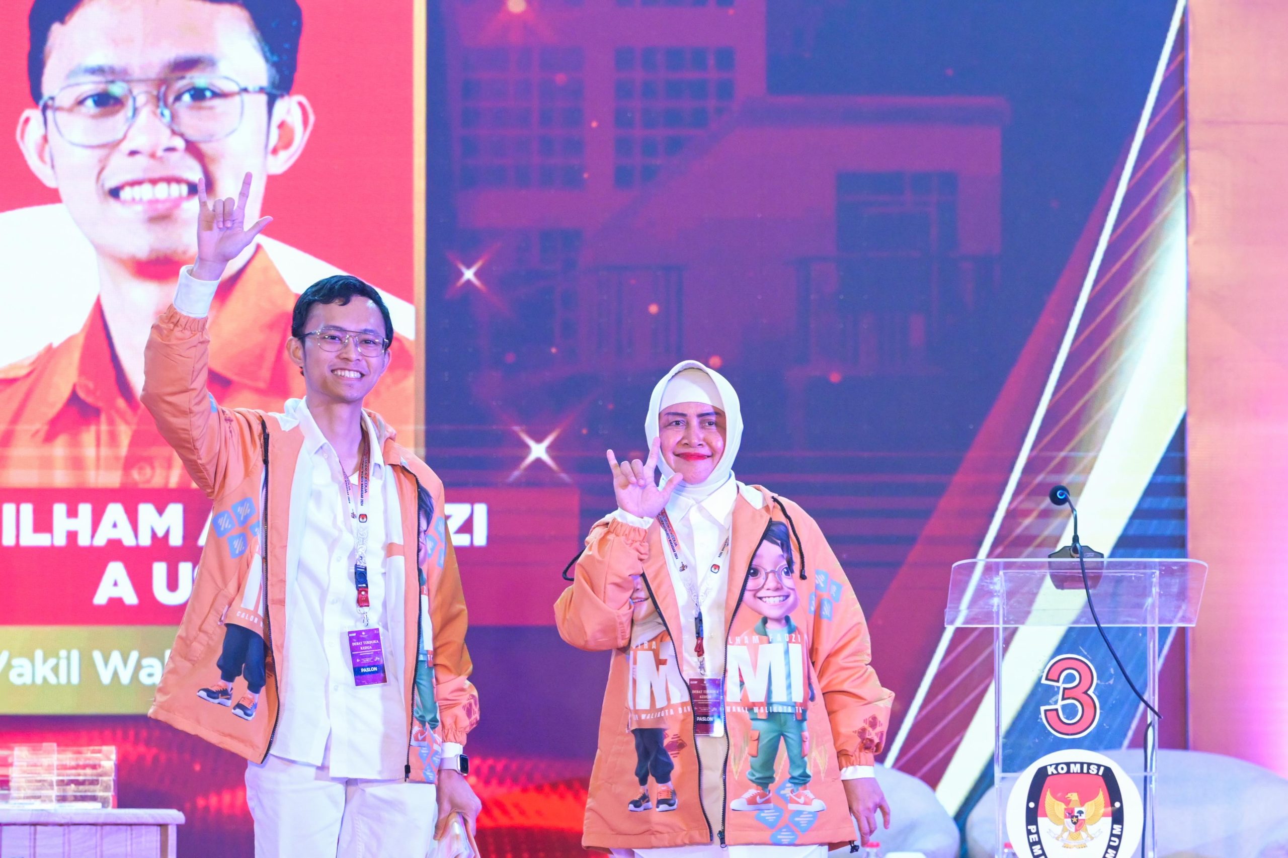 Ilham Fauzi Lebih Paham Keresahan Anak Muda dalam Debat Kandidat Pilwalkot Makassar
