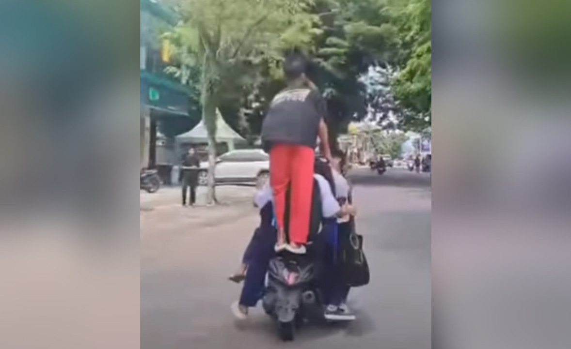 Viral Pelajar di Palopo Boncengan Tanpa Helm dan Pelat, Polisi Siap Edukasi Keselamatan