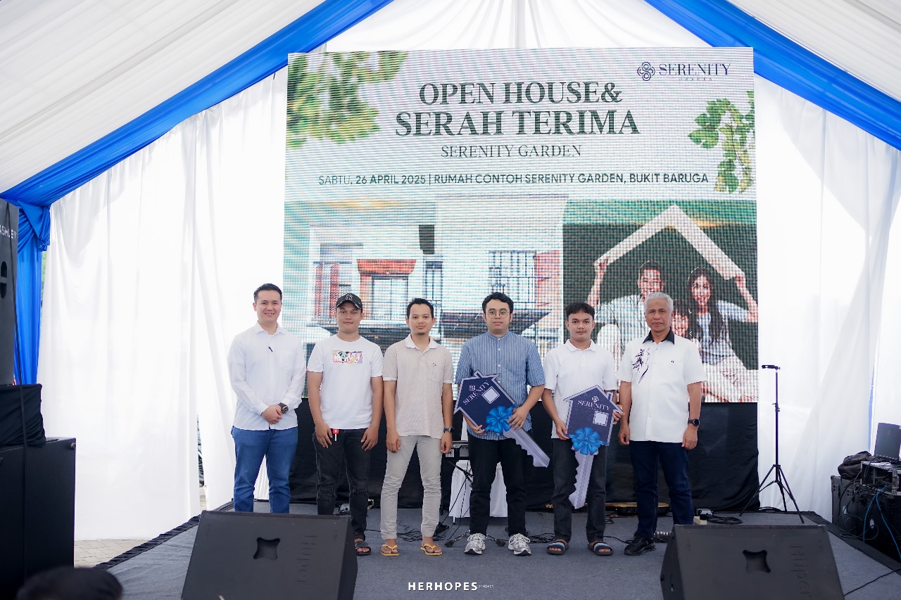 Serenity Garden Gelar Serah Terima Unit, Bukti Komitmen Bukit Baruga Terhadap Hunian Berkualitas