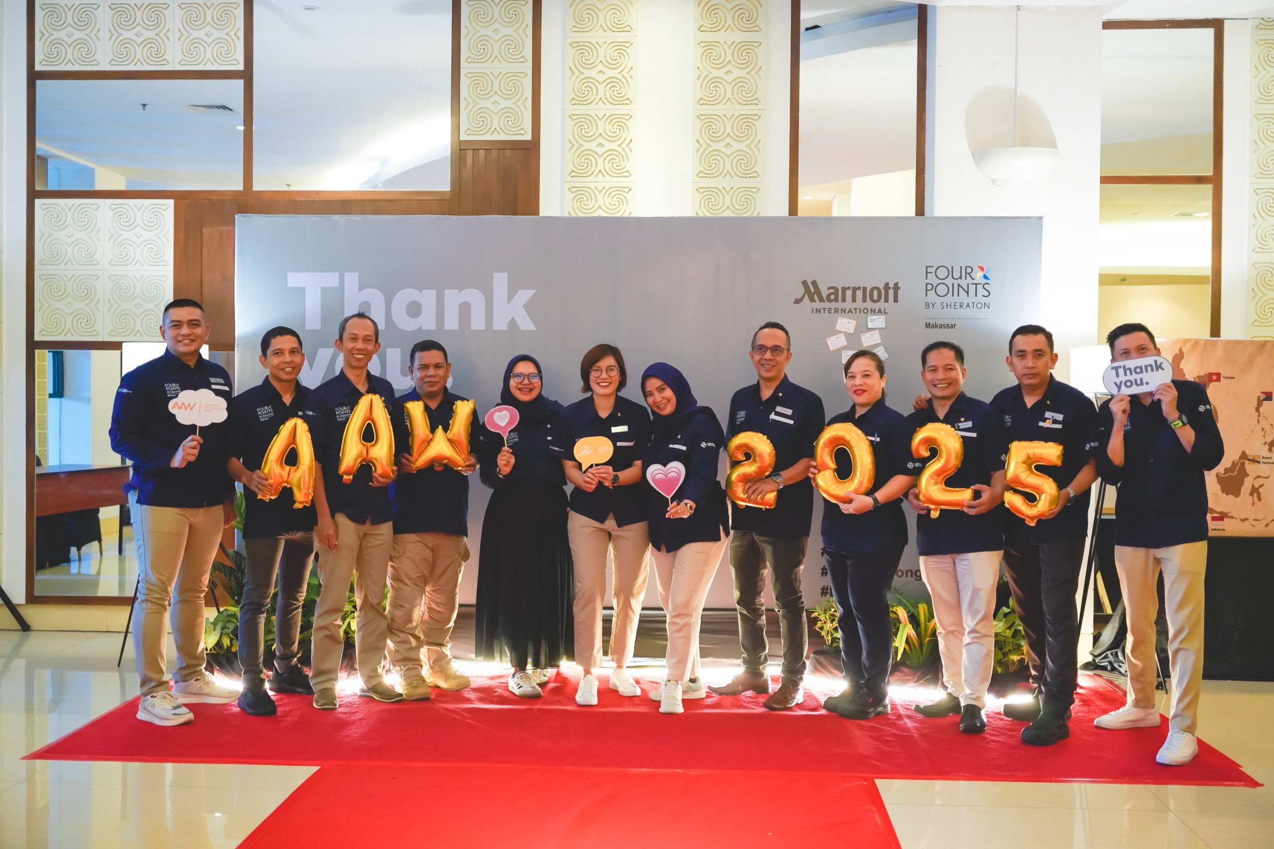 Four Points Makassar Rayakan Associate Appreciation Week dengan Sarapan Eksklusif dan Aktivitas Penuh Makna