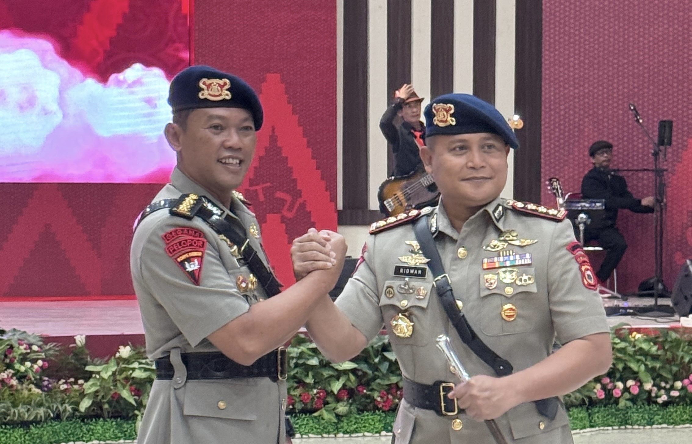 Kombes Pol Muhammad Ridwan Resmi Jabat Dansat Brimob Polda Sulsel