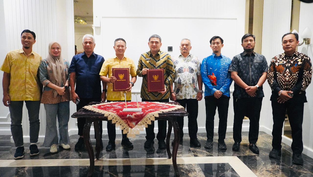Jadi Kawasan Percontohan Pengolahan Sampah Mandiri, Bukit Baruga-MoU Program TPS3R dengan Pemkot