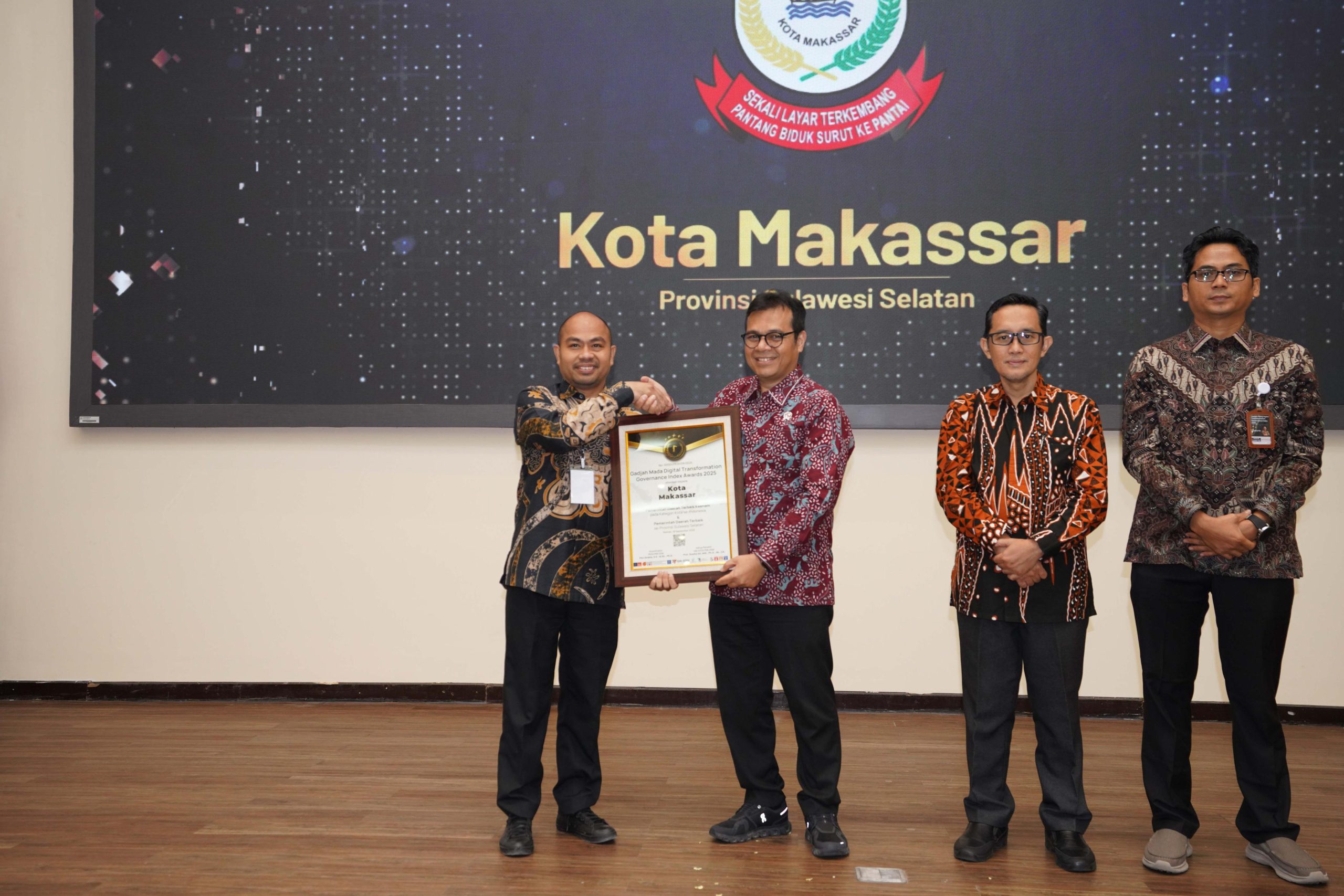 Pemkot Makassar Masuk 10 Kota Terbaik di Indonesia Dalam Hal Transformasi Digital