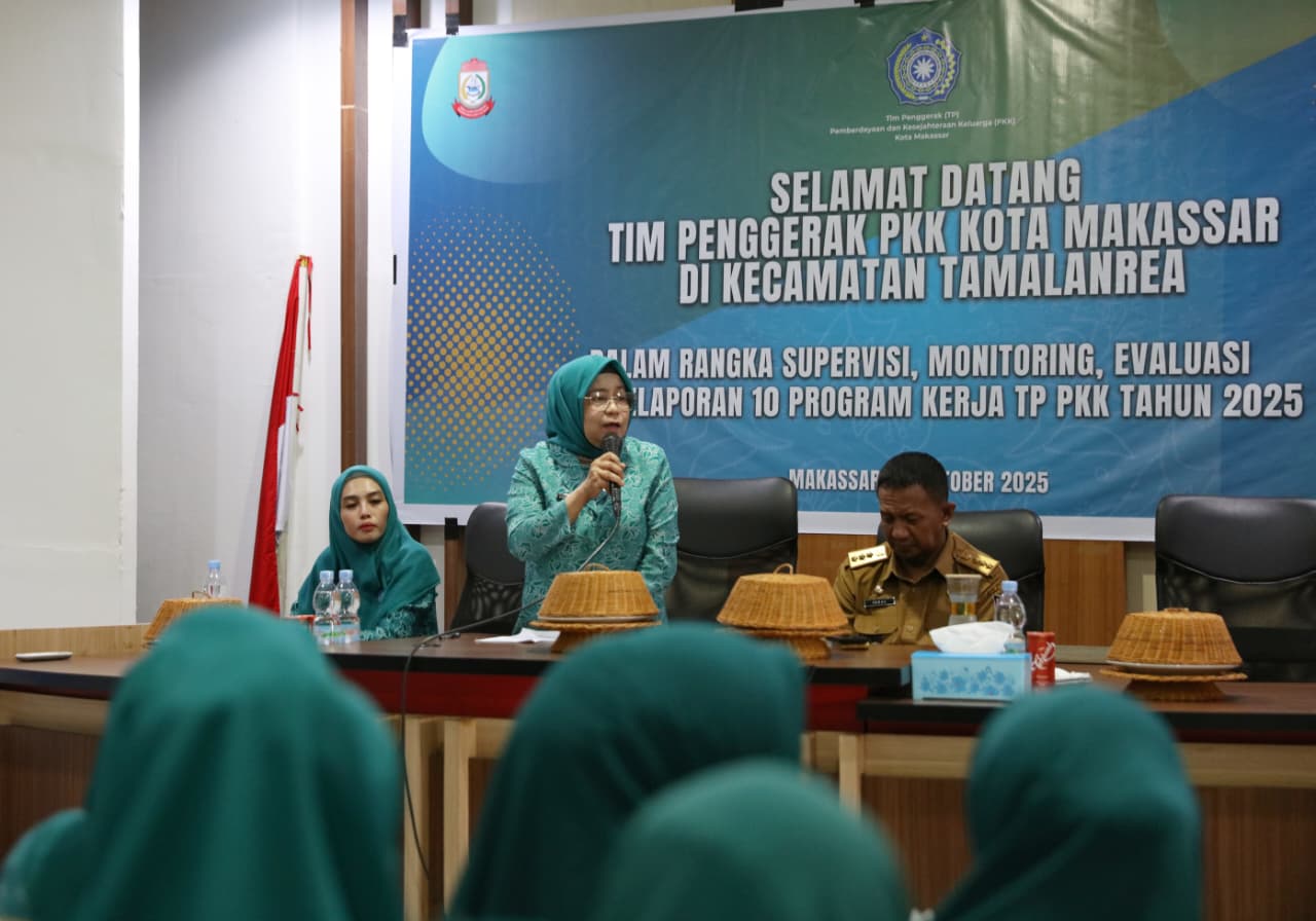TP PKK Kota Makassar Gelar SMEP di Kecamatan Tamalanrea, Dorong Penguatan Pelaporan dan Sinergi Program