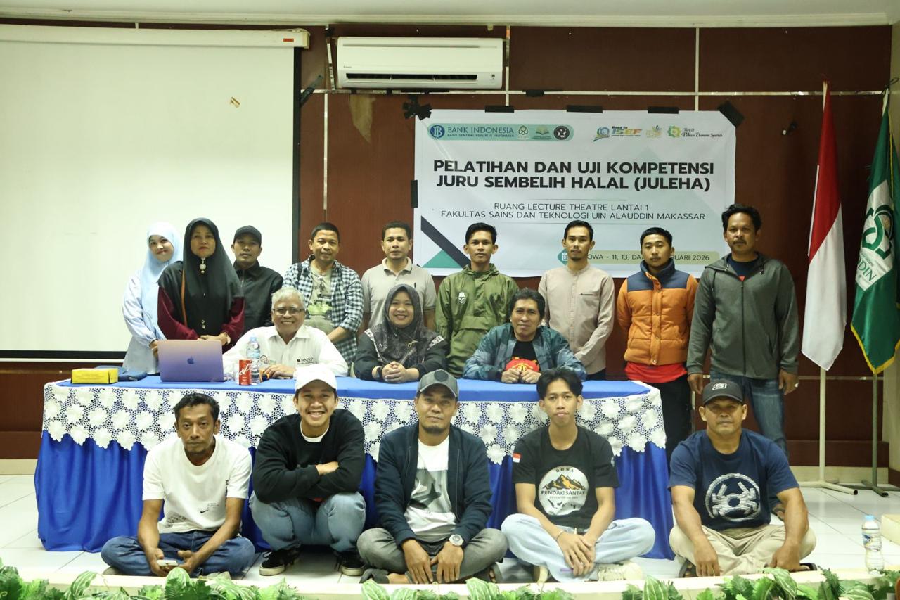 Perkuat Ekosistem Halal, PESyar 2026 Gelar Pelatihan dan Uji Kompetensi Juleha bagi Pelaku Usaha di Sulsel